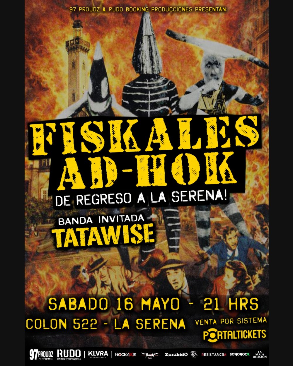 Flyer FISKALES AD-HOK DE REGRESO EN LA SERENA