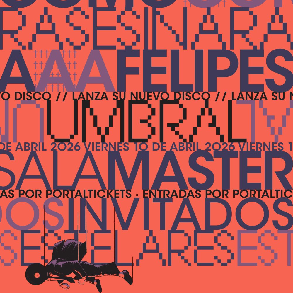 Flyer CAF PRESENTA UMBRAL EN SALA MASTER