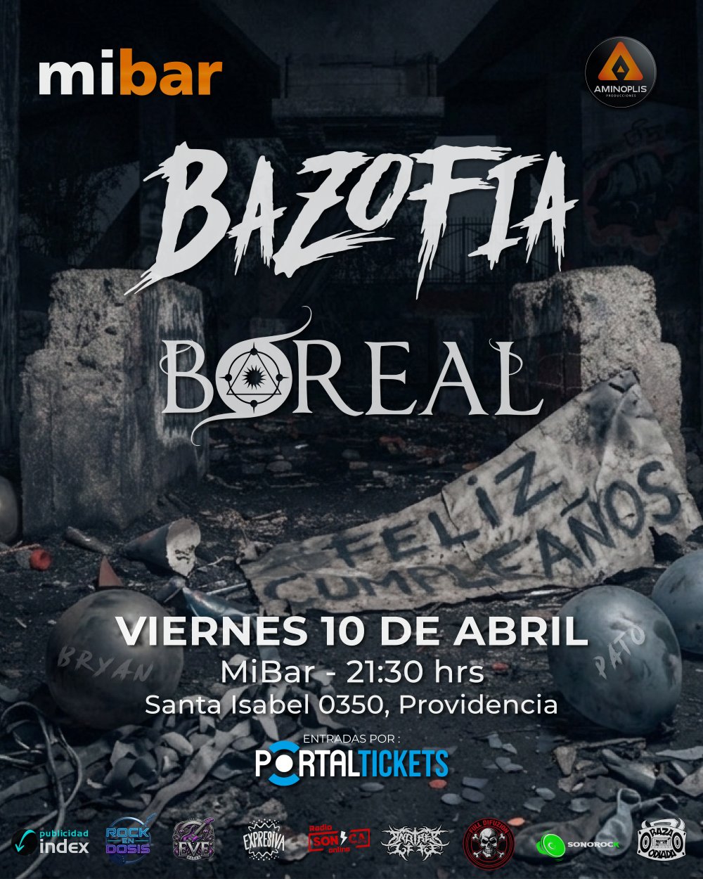 Flyer BAZOFIA + BOREAL EN MIBAR