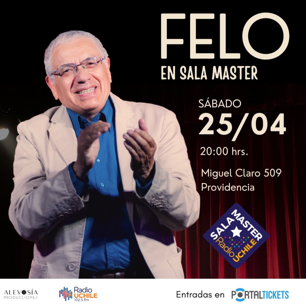 Flyer FELO EN SALA MASTER