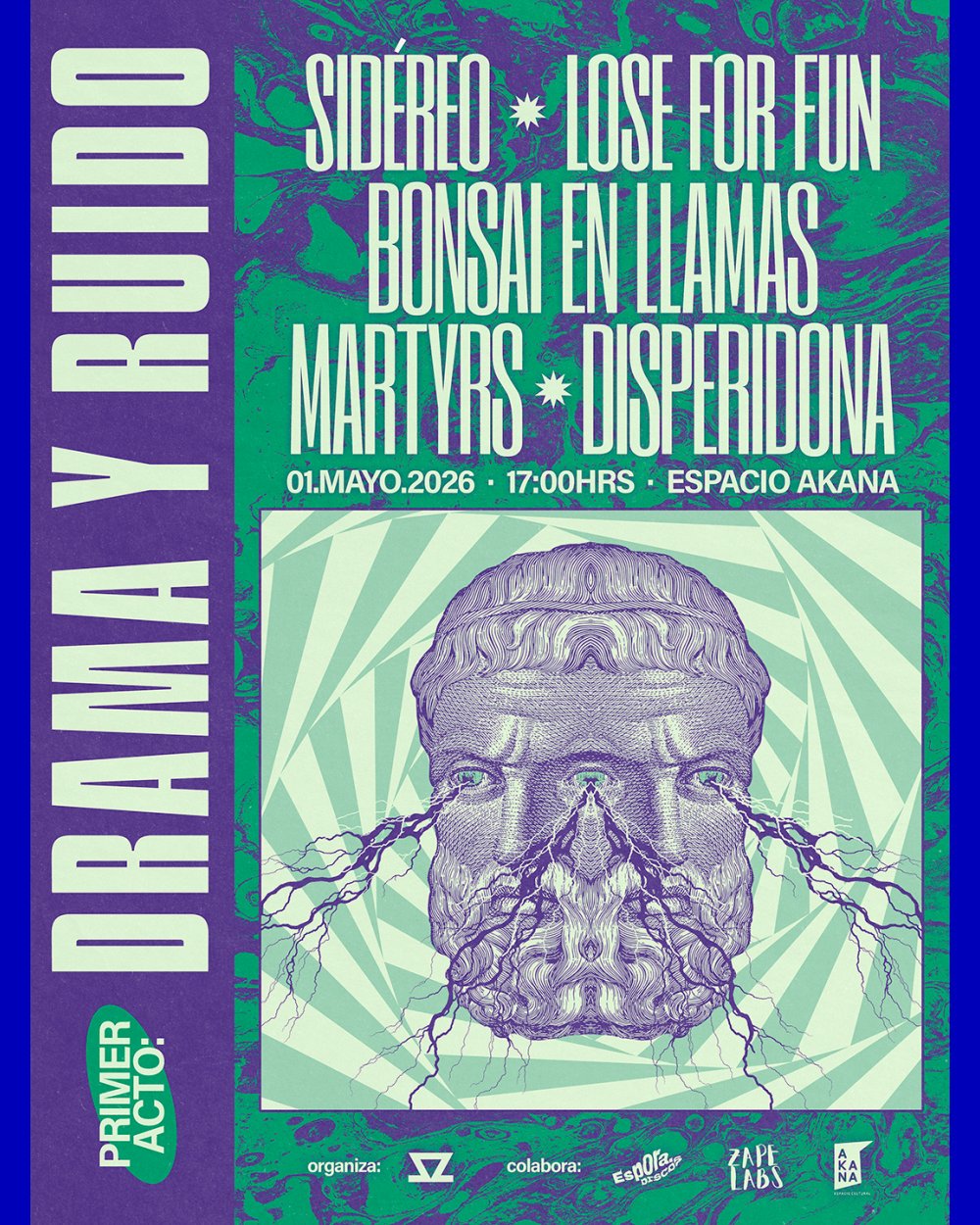 Imagen del evento: PRIMER ACTO: DRAMA Y RUIDO EN ESPACIO AKANA, IQUIQUE