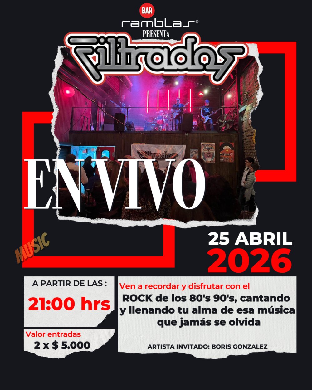 Imagen del evento: FILTRADOS EN RAMBLAS