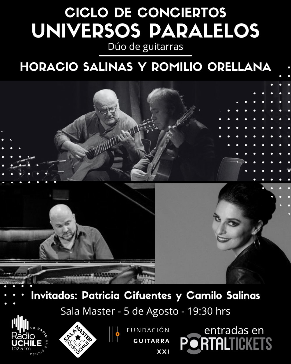 Flyer CICLO “UNIVERSOS PARALELOS” EN SALA MASTER