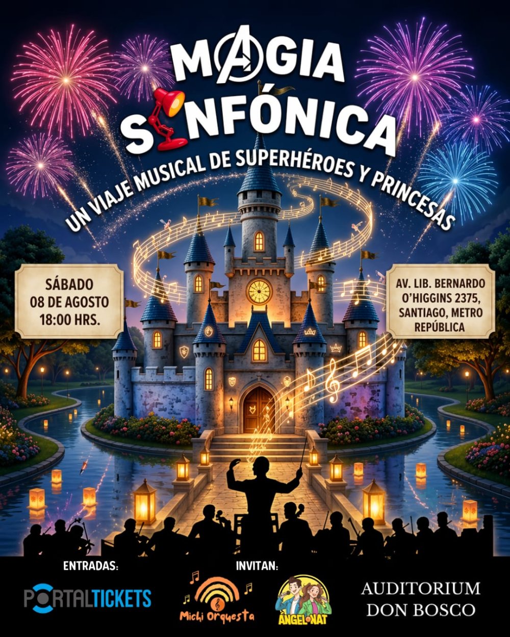 Imagen del evento: MAGIA SINFÓNICA EN AUDITORIUM DON BOSCO