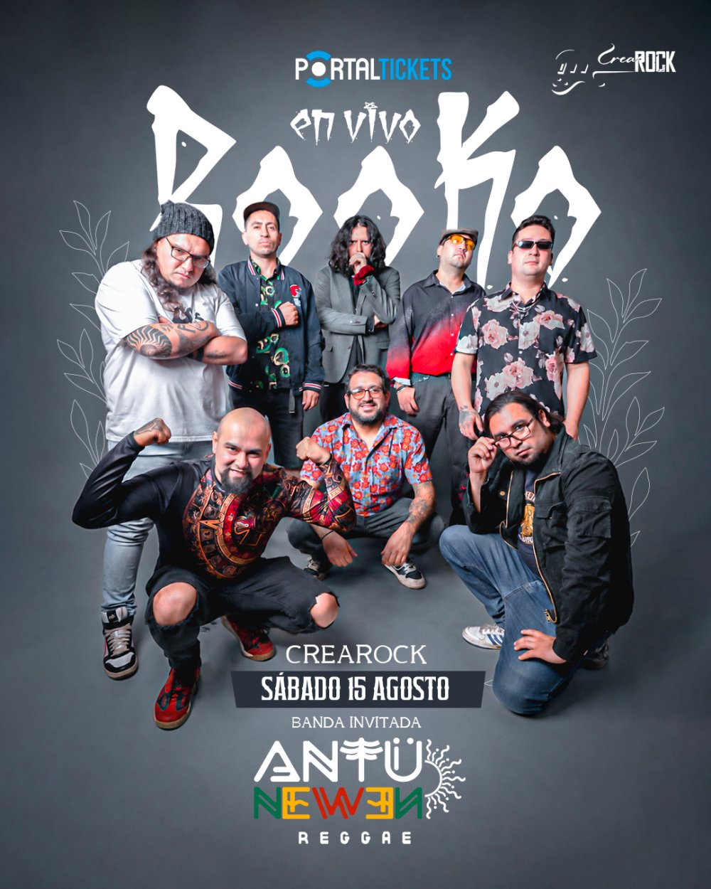 ROOKO BANDA EN VIVO EN CREAROCK