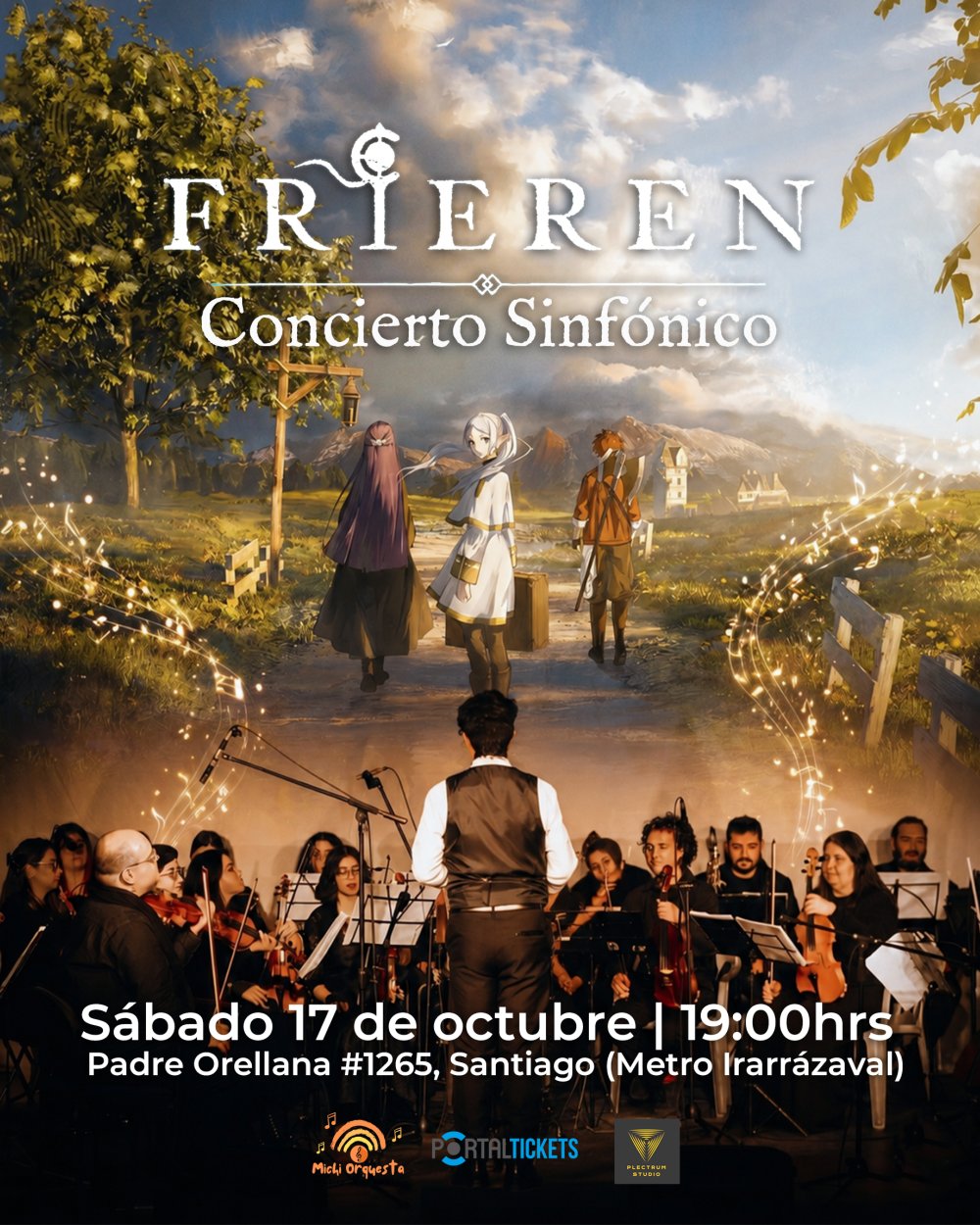 FRIEREN: CONCIERTO SINFÓNICO EN PLECTRUM STUDIO