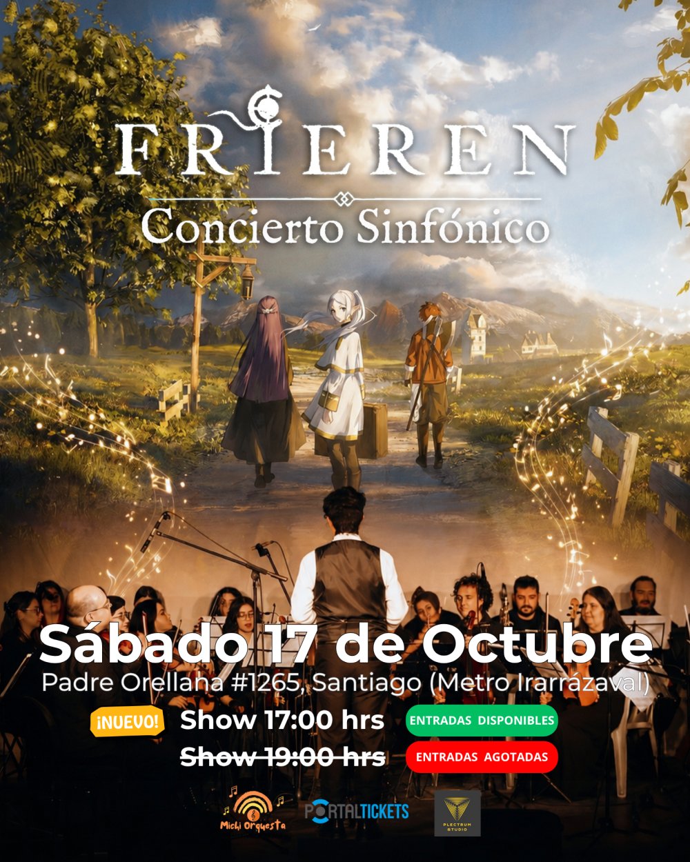 FRIEREN: CONCIERTO SINFÓNICO EN PLECTRUM STUDIO (NUEVO SHOW)