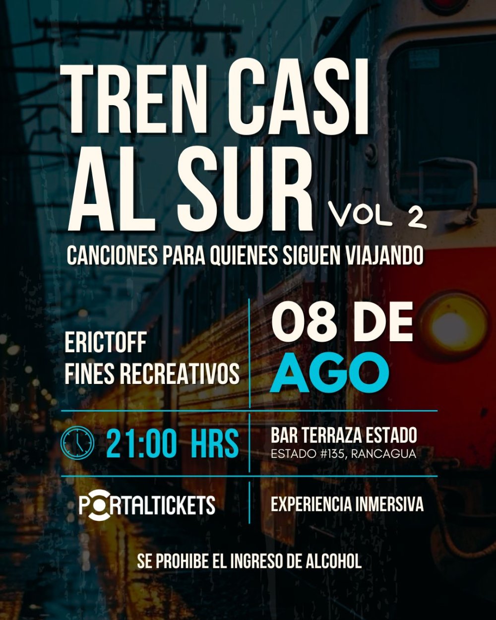 Imagen del evento: TREN CASI AL SUR VOL 2