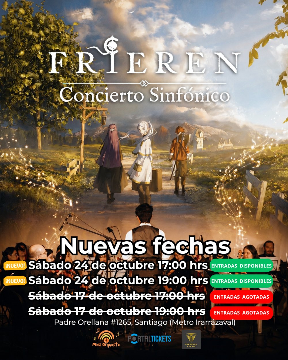 FRIEREN: CONCIERTO SINFÓNICO EN PLECTRUM STUDIO (CUARTO SHOW)