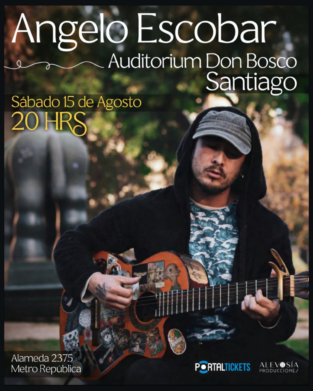 ANGELO ESCOBAR EN AUDITORIUM DON BOSCO
