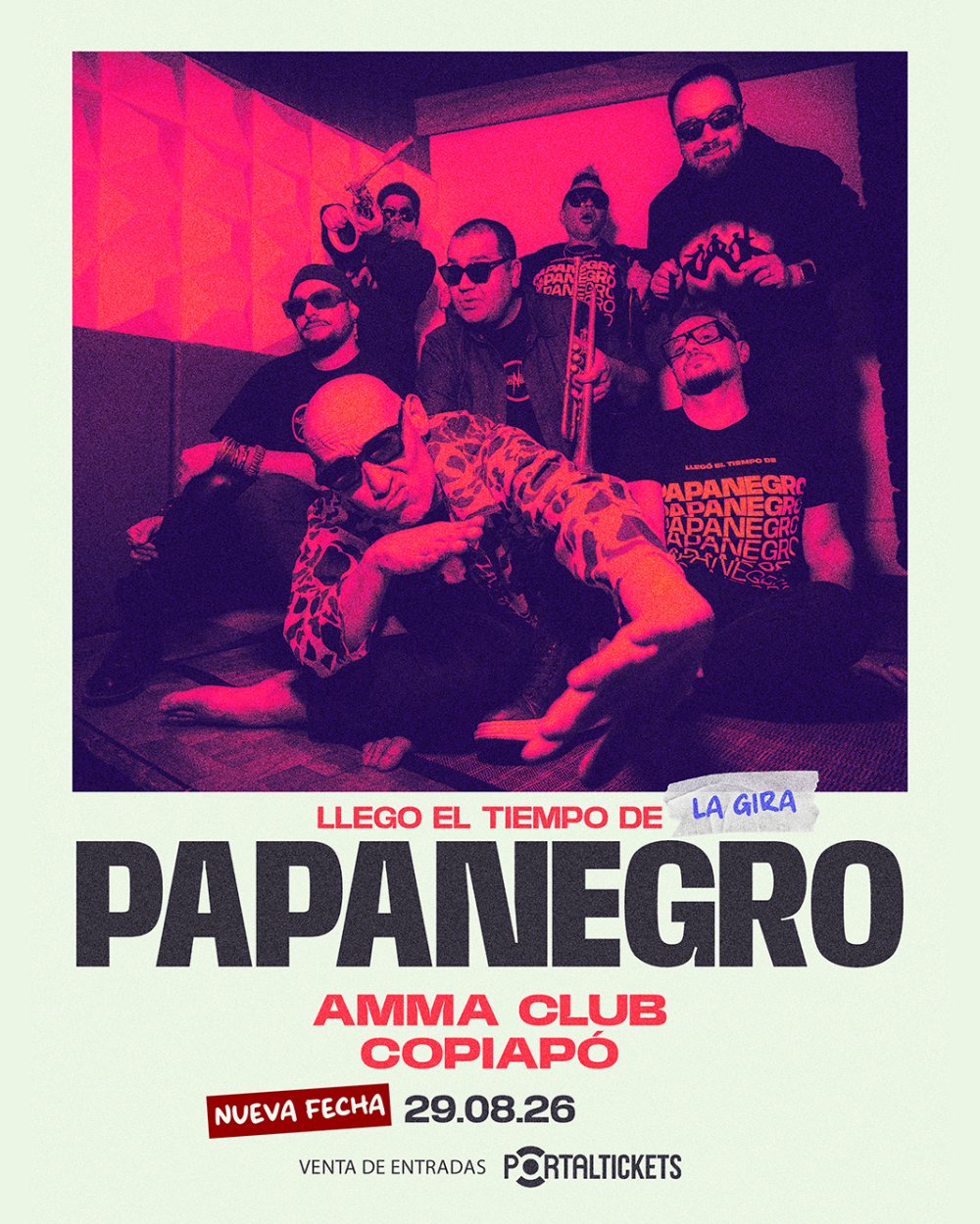 PAPANEGRO EN AMMA CLUB, COPIAPÓ