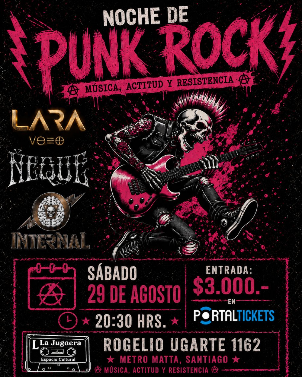 NOCHE DE PUNK ROCK EN LA JUGUERA