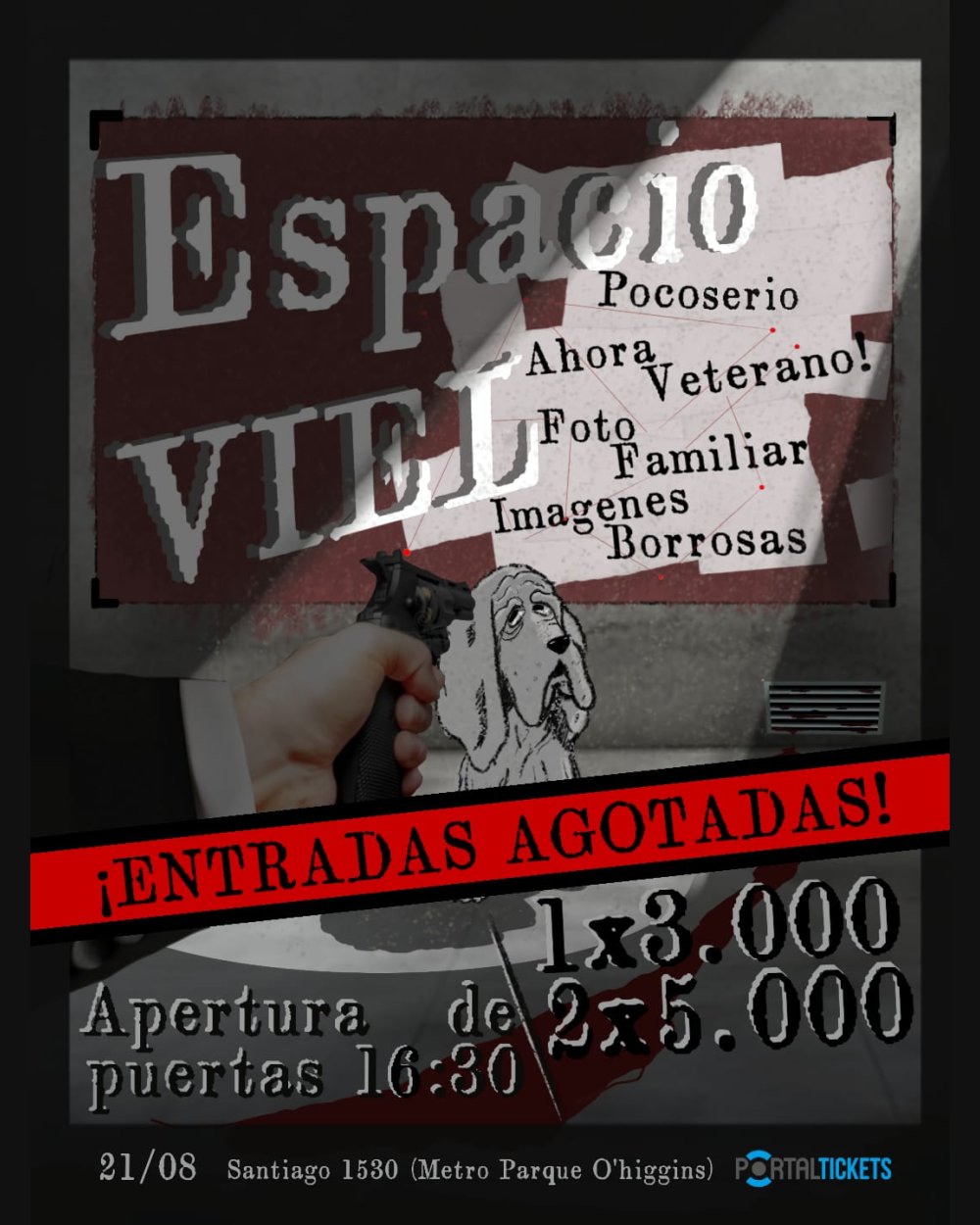 AHORA VETERANO! + POCOSERIO + IMAGENES BORROSAS + FOTO FAMILIAR EN ESPACIO VIEL