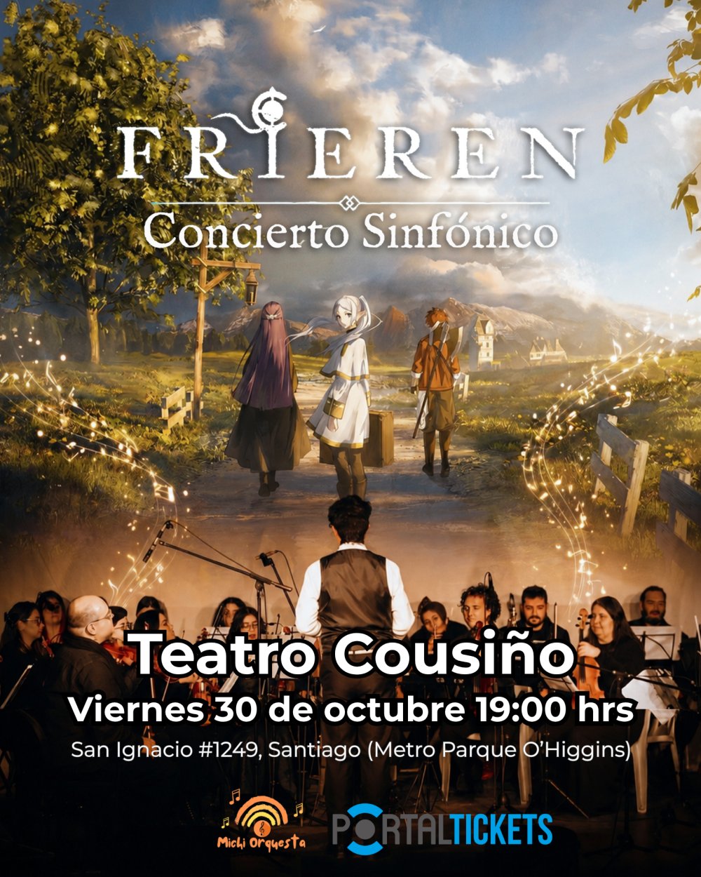 FRIEREN: CONCIERTO SINFÓNICO EN TEATRO COUSIÑO