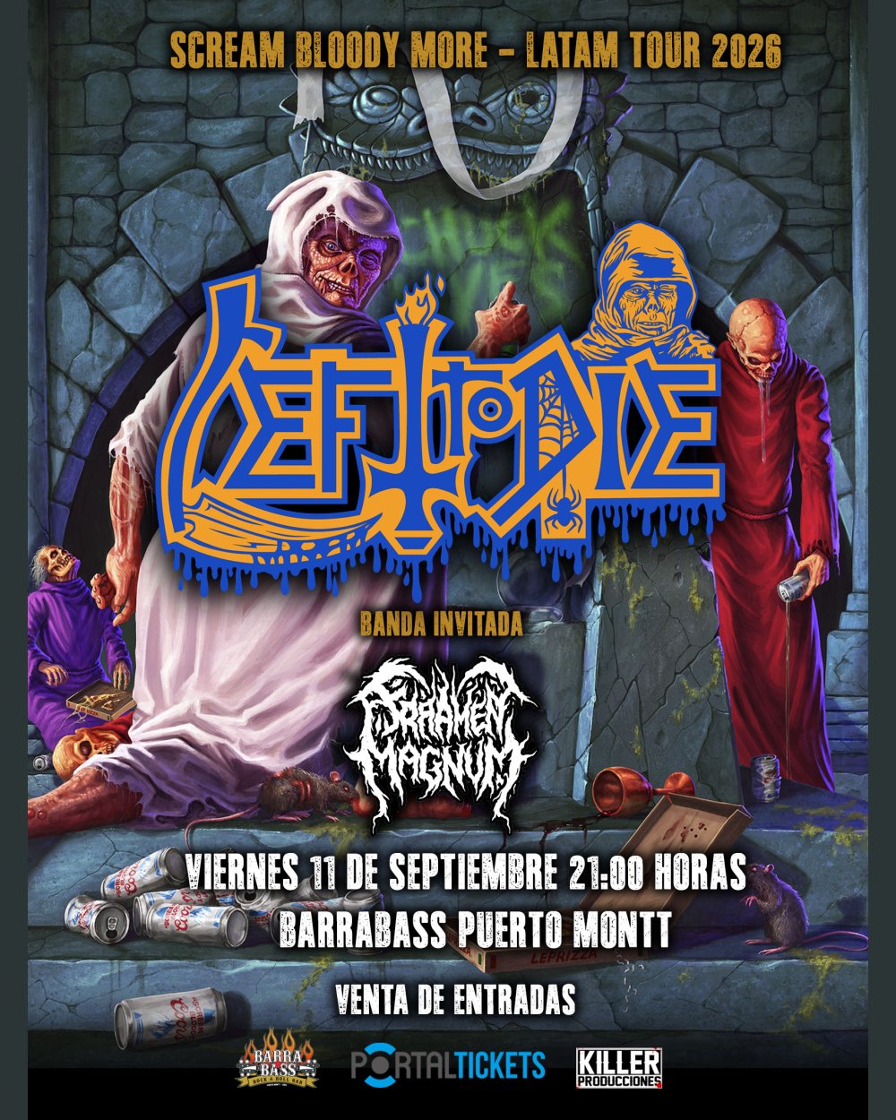 LEFT TO DIE EN PUERTO MONTT