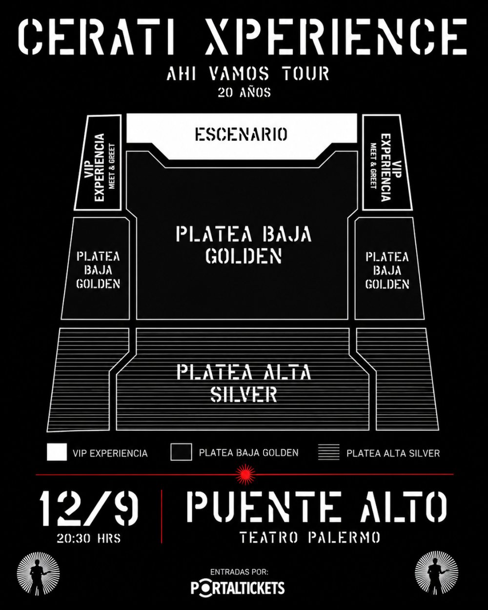 CERATI XPERIENCE: AHI VAMOS TOUR EN TEATRO PALERMO