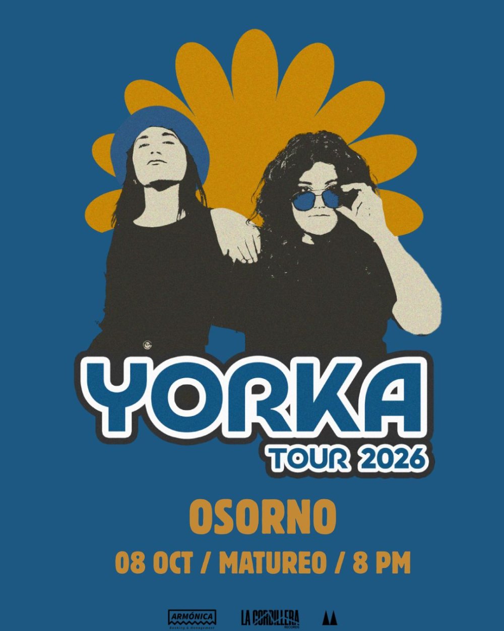 Flyer YORKA EN MATUREO BAR, OSORNO