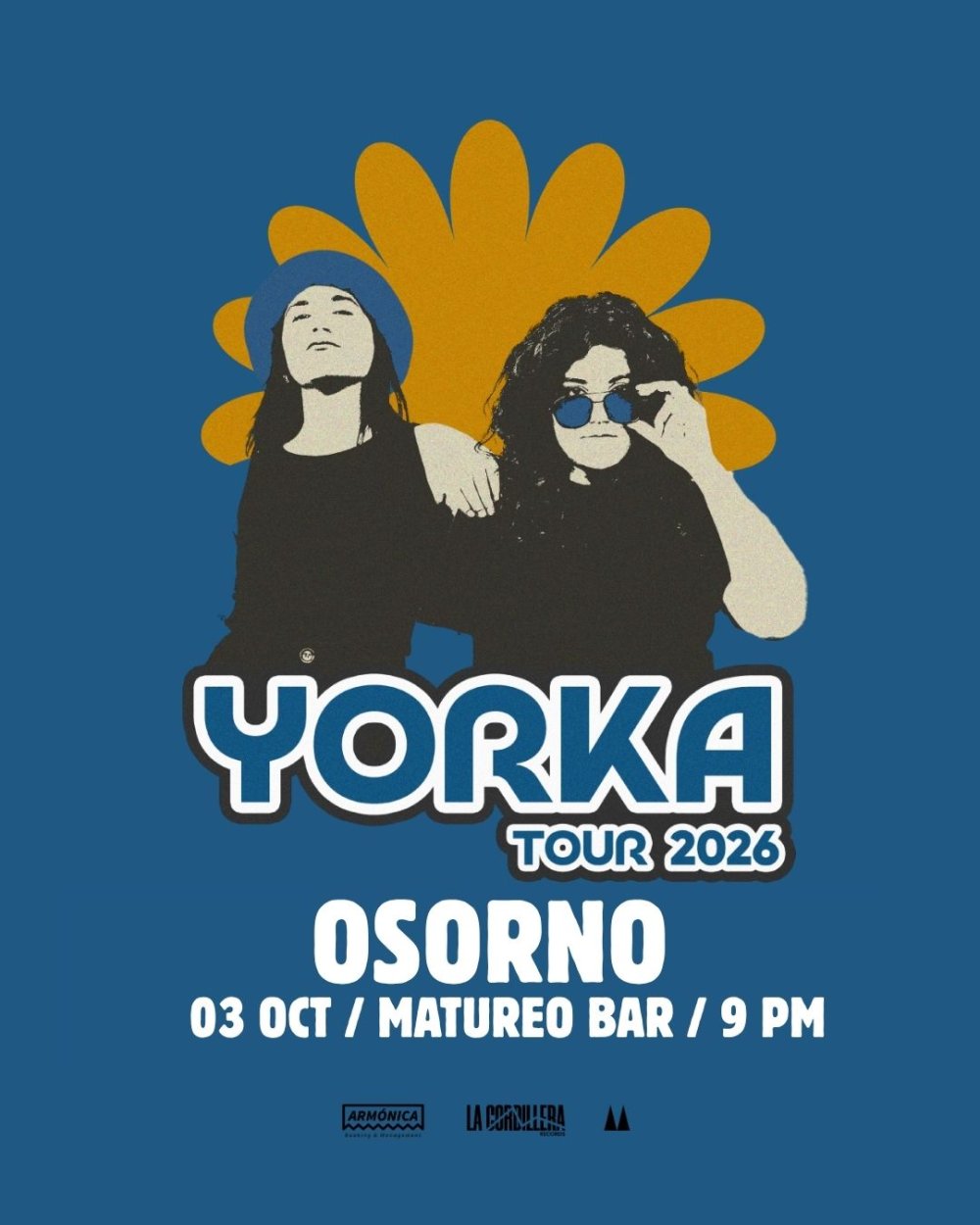 Flyer YORKA EN MATUREO BAR, OSORNO