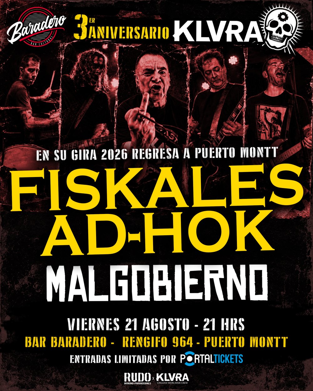 Flyer FISKALES AD HOK EN PUERTO MONTT