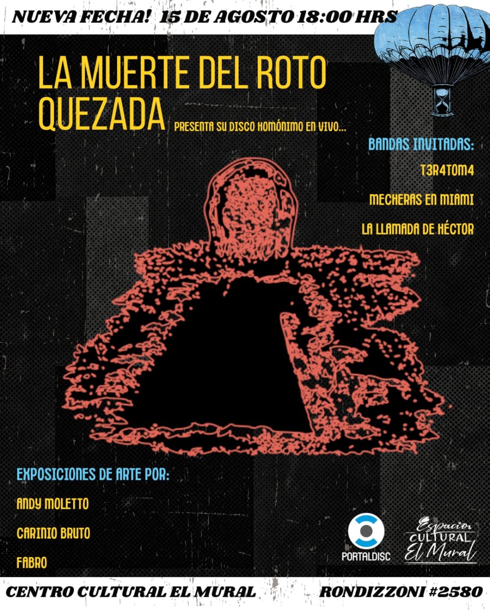 LA MUERTE DEL ROTO QUEZADA: LANZAMIENTO EN EL MURAL
