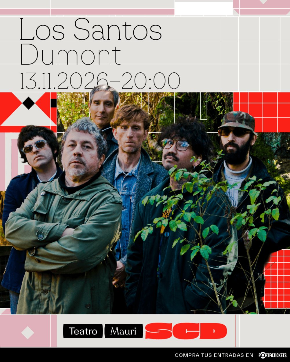 LOS SANTOS DUMONT: CANCIONES CHILENAS EN TEATRO MAURI SCD