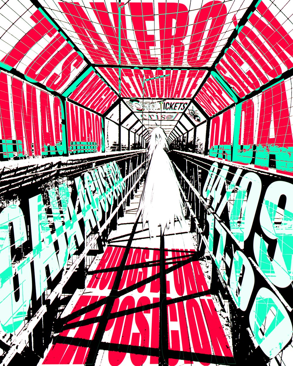 Flyer RUIDOS DE UNA EXPOSICIÓN: AKERO EN SANTIAGO - CAJACÚSTICA