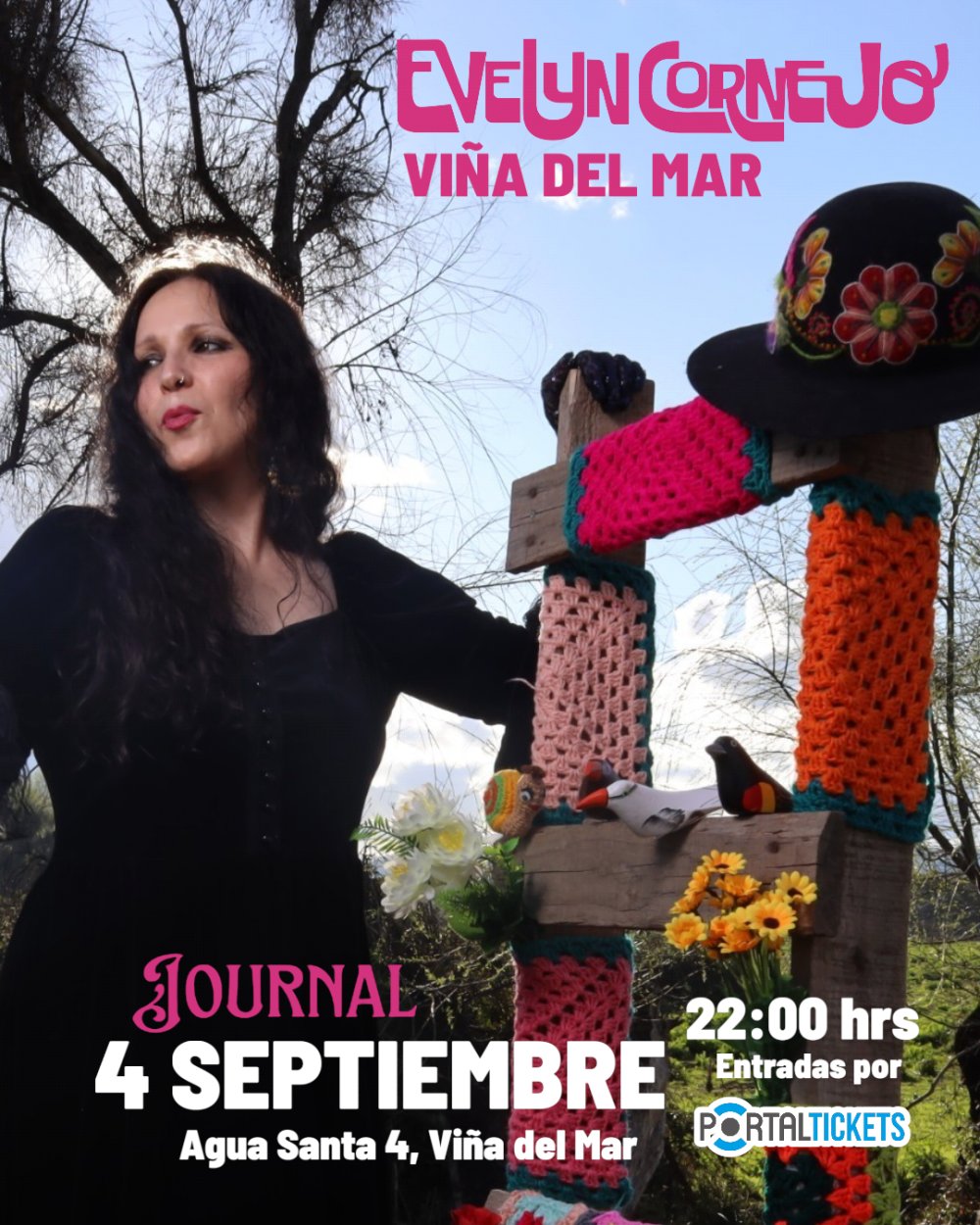 Flyer EVELYN CORNEJO EN VIÑA DEL MAR - JOURNAL