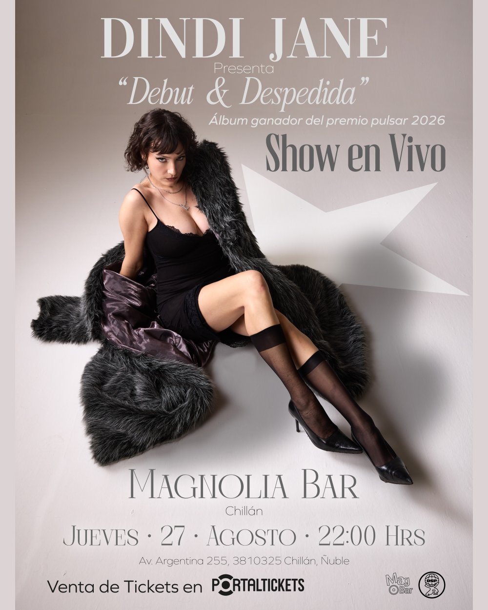 DINDI JANE EN MAGBAR, CHILLÁN
