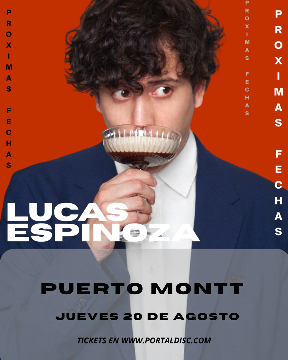 LUCAS ESPINOZA EN LOS 3 PLATOS, PUERTO MONTT