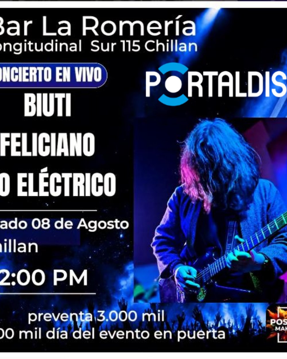 CONCIERTO EN VIVO EN ROMERIA BEER, CHILLÁN