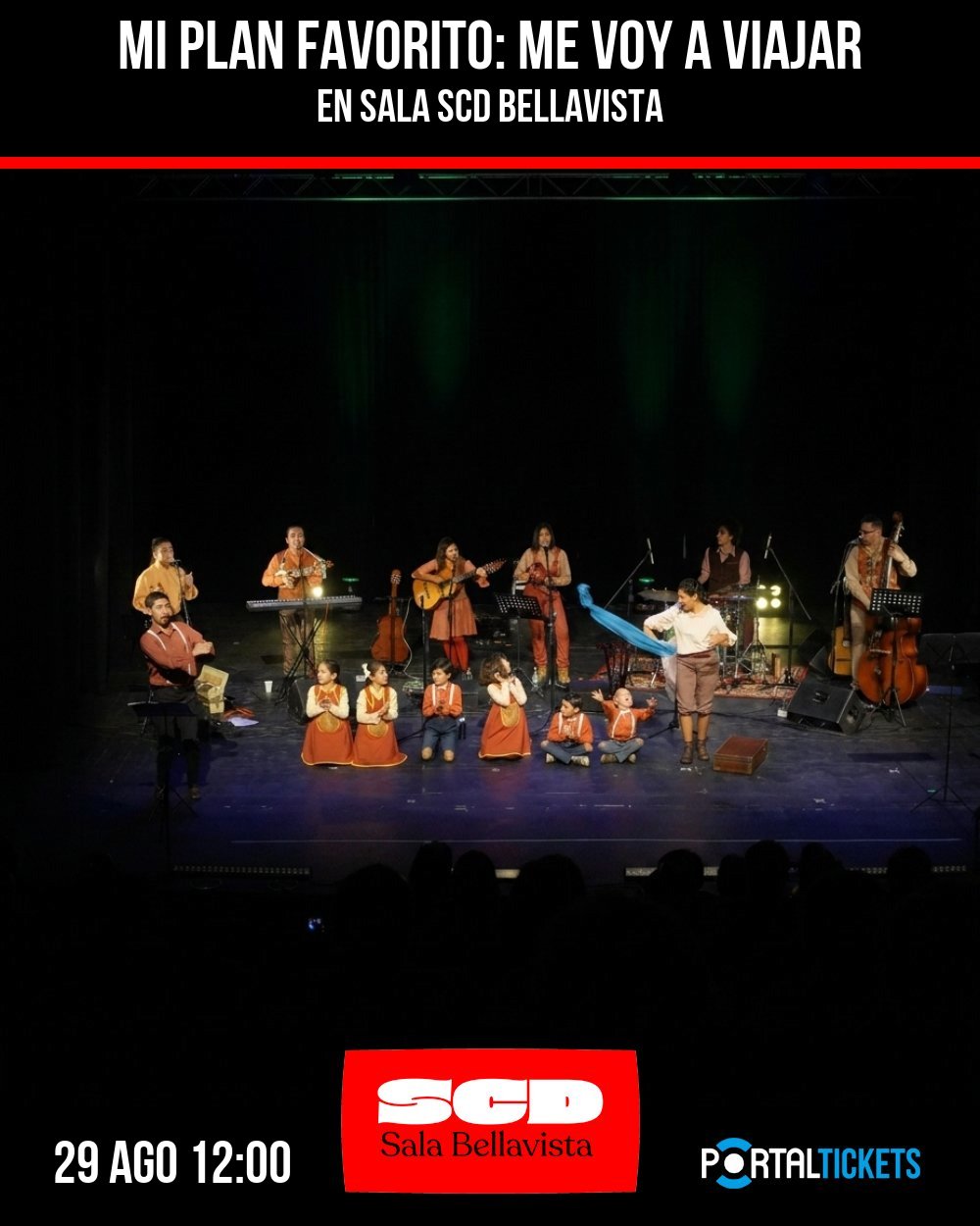 MI PLAN FAVORITO: ME VOY A VIAJAR - CICLO INFANTIL: CONCIERTOS PARA CRECER EN SALA SCD BELLAVISTA
