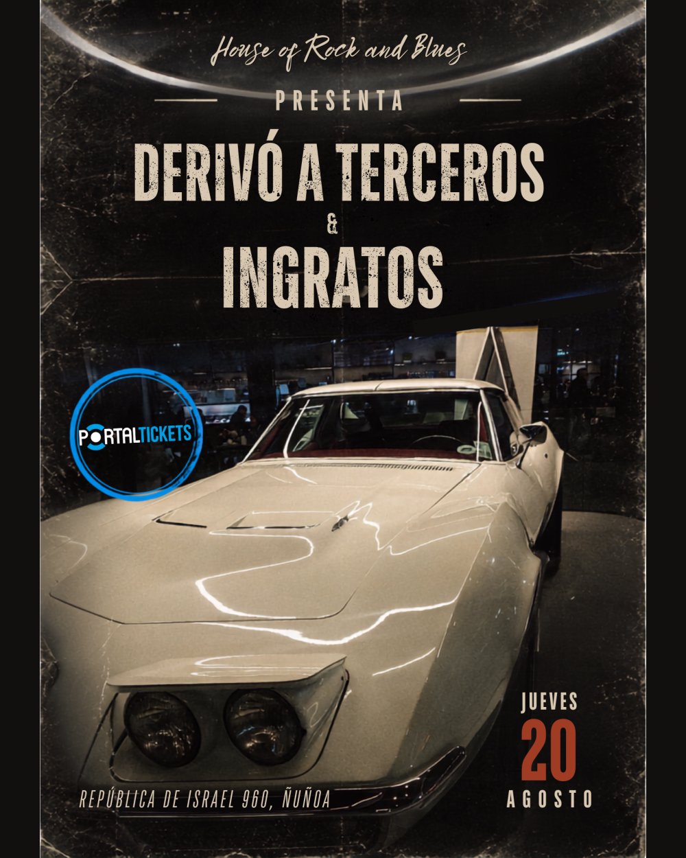 DERIVO A INGRATOS EN HOUSE OF ROCK AND BLUES