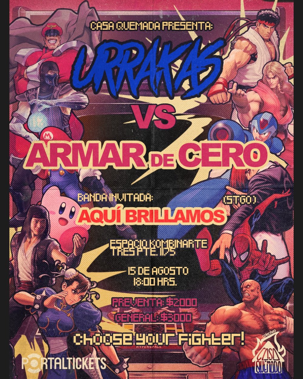 URRAKAS VS ARMAR DE CERO EN ESPACIO KOMBINARTE, TALCA
