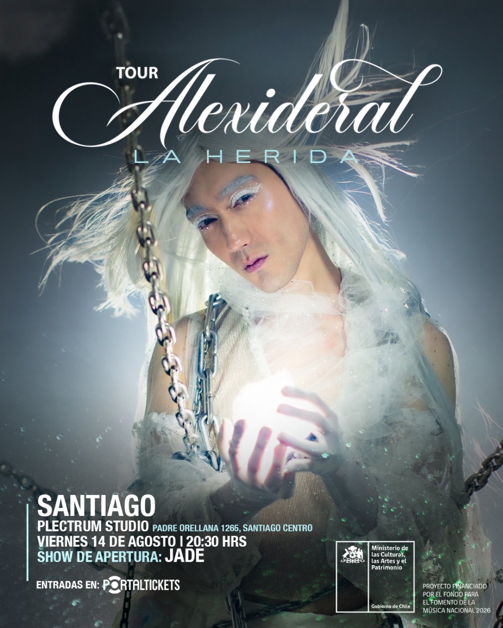 ALEXIDERAL: TOUR LA HERIDA EN PLECTRUM STUDIO - 14 DE AGOSTO