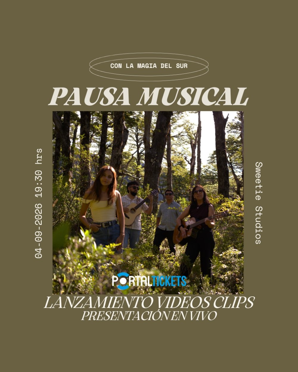 PAUSA MUSICAL: LANZAMIENTO VIDEO CLIP EN SWEETIE CREATIVE HUB
