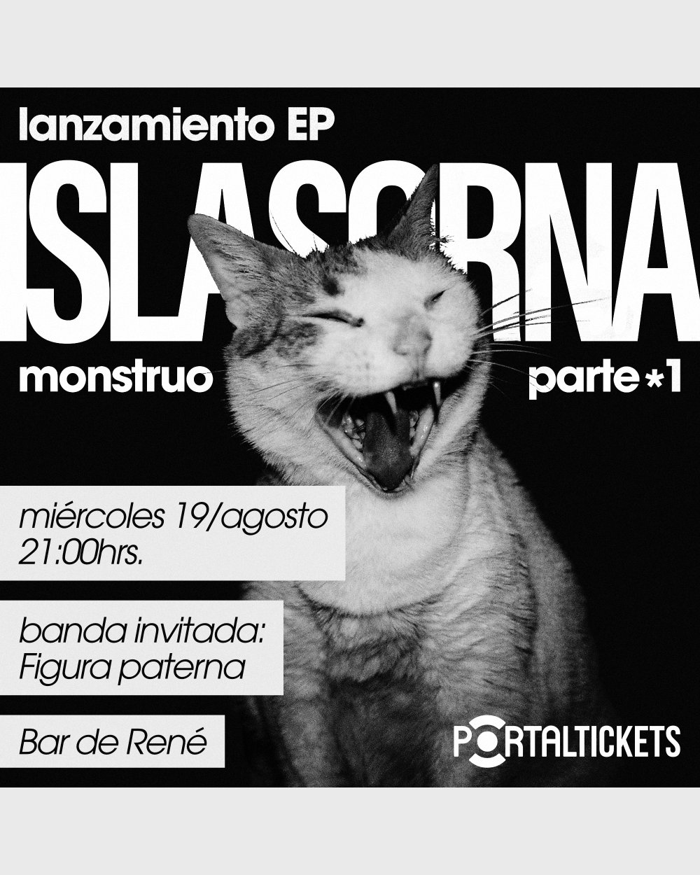 ISLA SORNA: LANZAMIENTO MONSTRUO VOL 1. EN BAR DE RENÉ