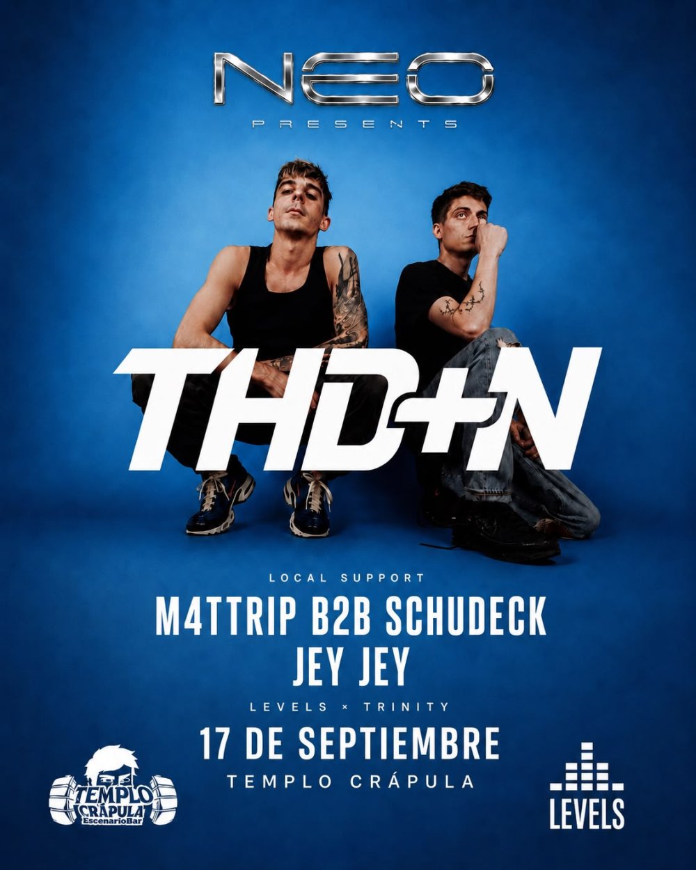 TRINITY PRESENTS: NEO INTERNATIONAL EN TEMPLO CRÁPULA, CONCEPCIÓN