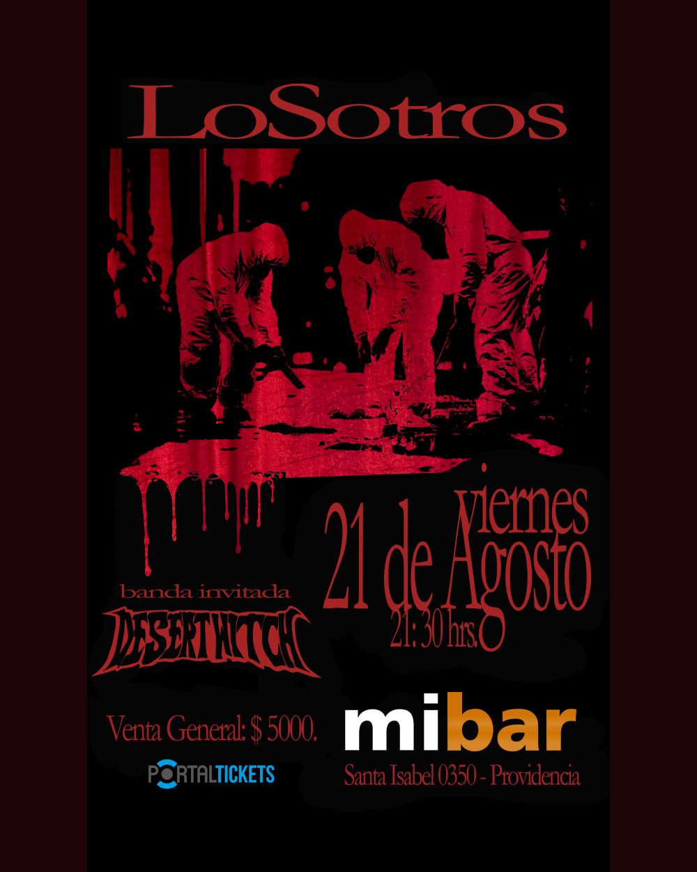 LOSOTROS + DESERT WITCH EN MIBAR