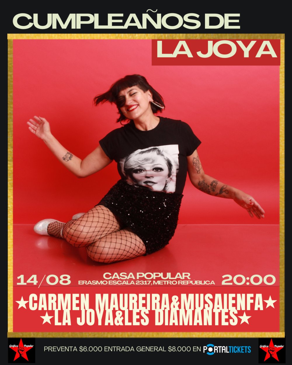 CUMPLEAÑOS DE LA JOYA EN CASA POPULAR