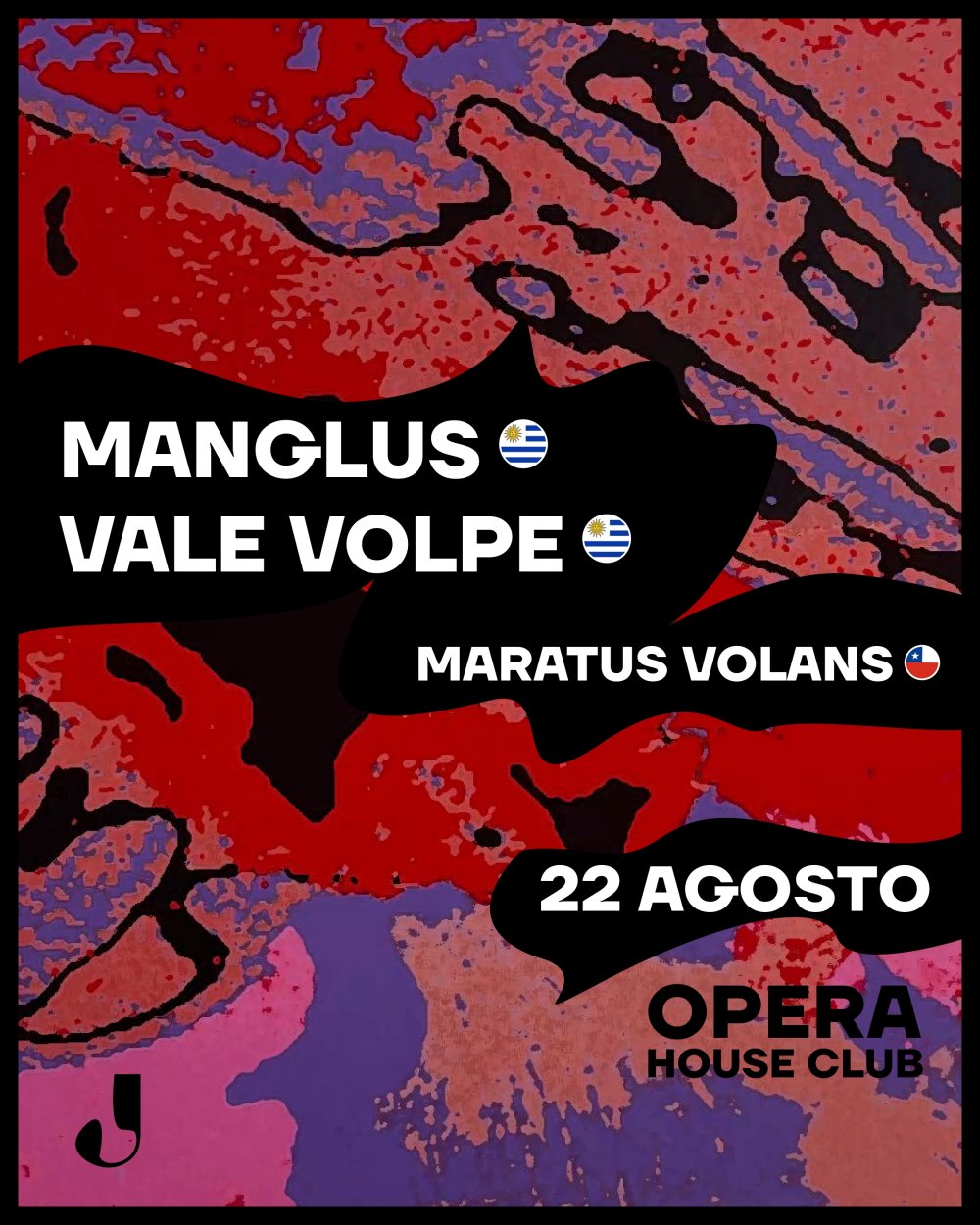 MAGNUS + VALE VOLPE + MARATUS VOLANS EN OPERA HOUSE CLUB, LA SERENA