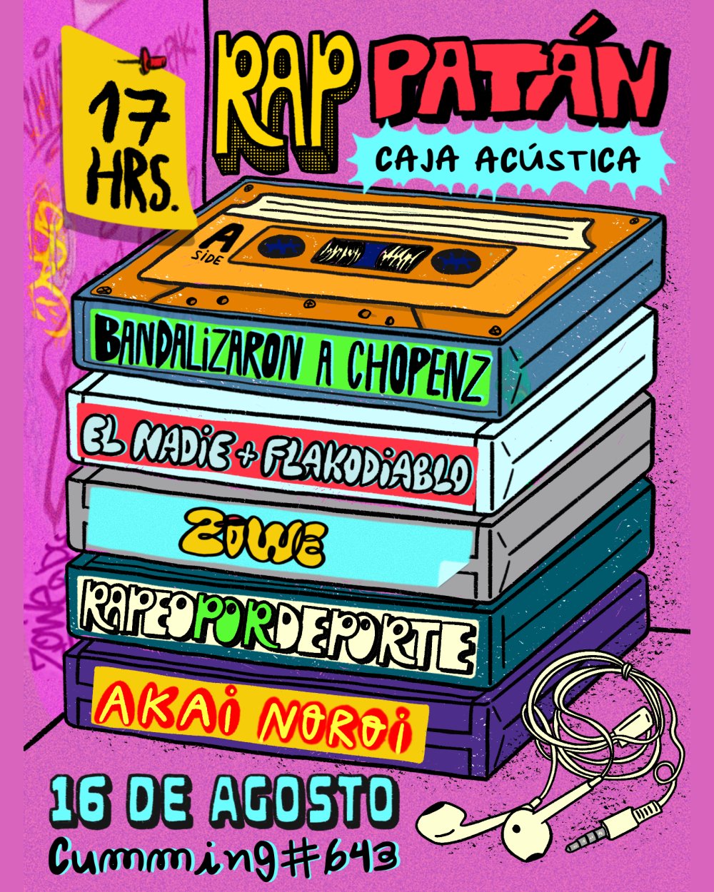 RAP PATÁN VOL.1 EN CAJACÚSTICA