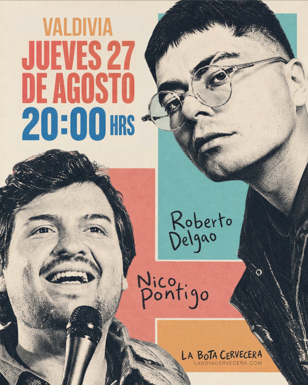 NICO PONTIGO + ROBERTO DELGADO EN LA BOTA CERVECERA, VALDIVIA