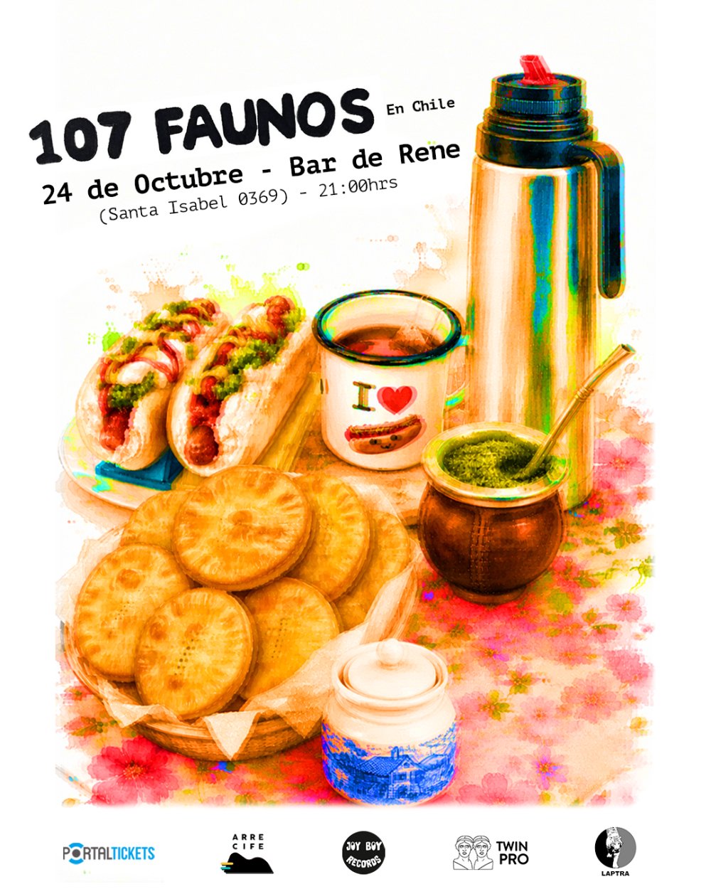 107 FAUNOS EN BAR DE RENE