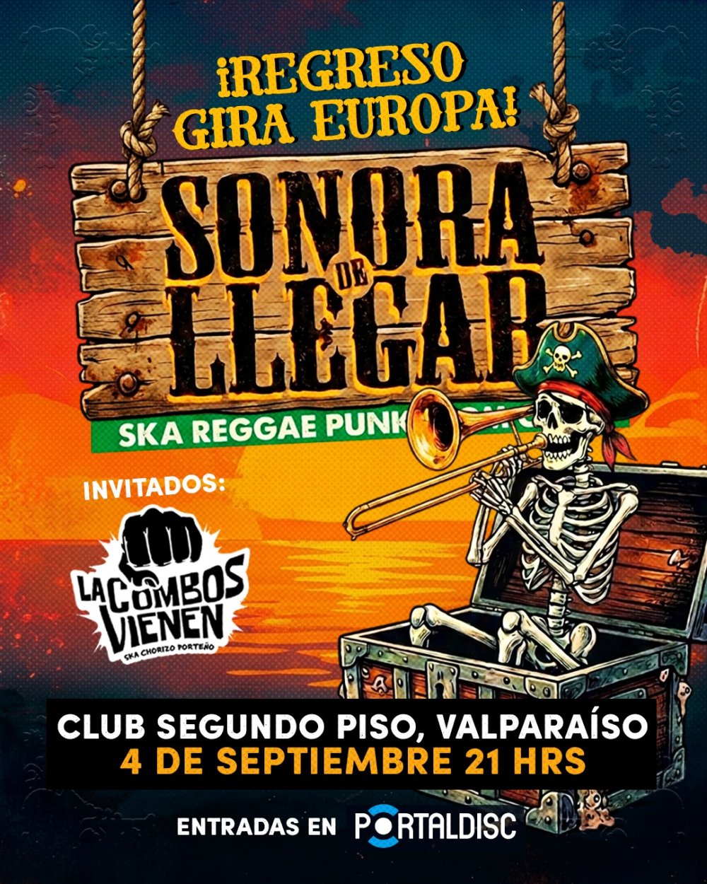 SONORADELLEGAR EN EL CLUB SEGUNDO PISO