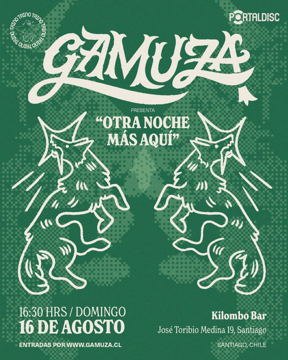 GAMUZA: OTRA NOCHE MÁS AQUÍ EN KILOMBO