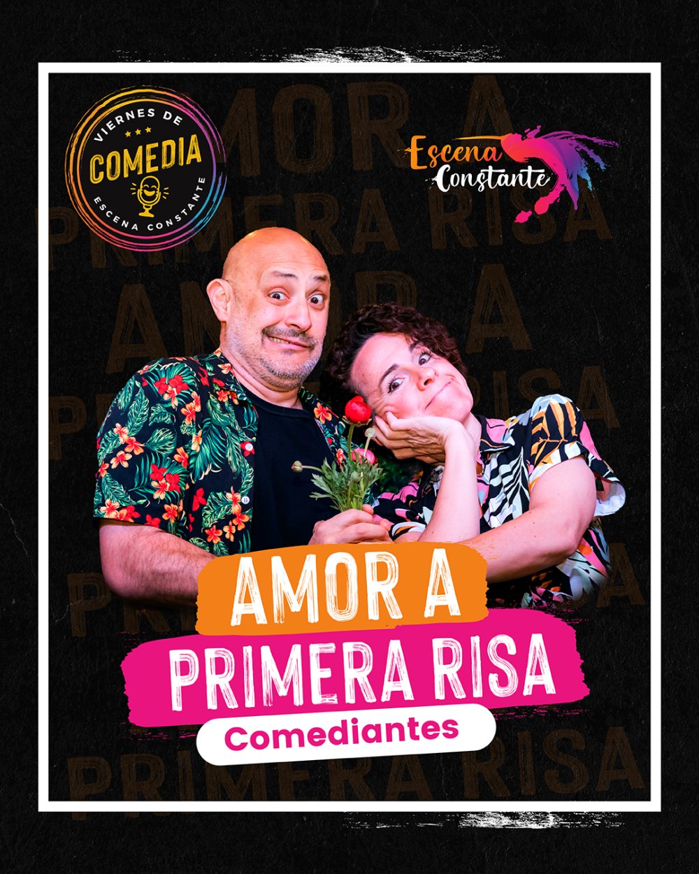 AMOR A PRIMERA RISA EN TEATRO JORGE PEÑA HEN, LA SERENA