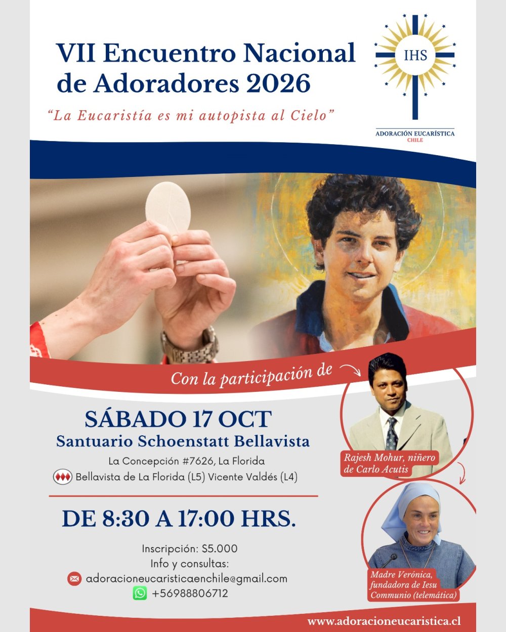 VII ENCUENTRO NACIONAL DE ADORADORES 2026 EN SANTUARIO SCHOENSTATT BELLAVISTA