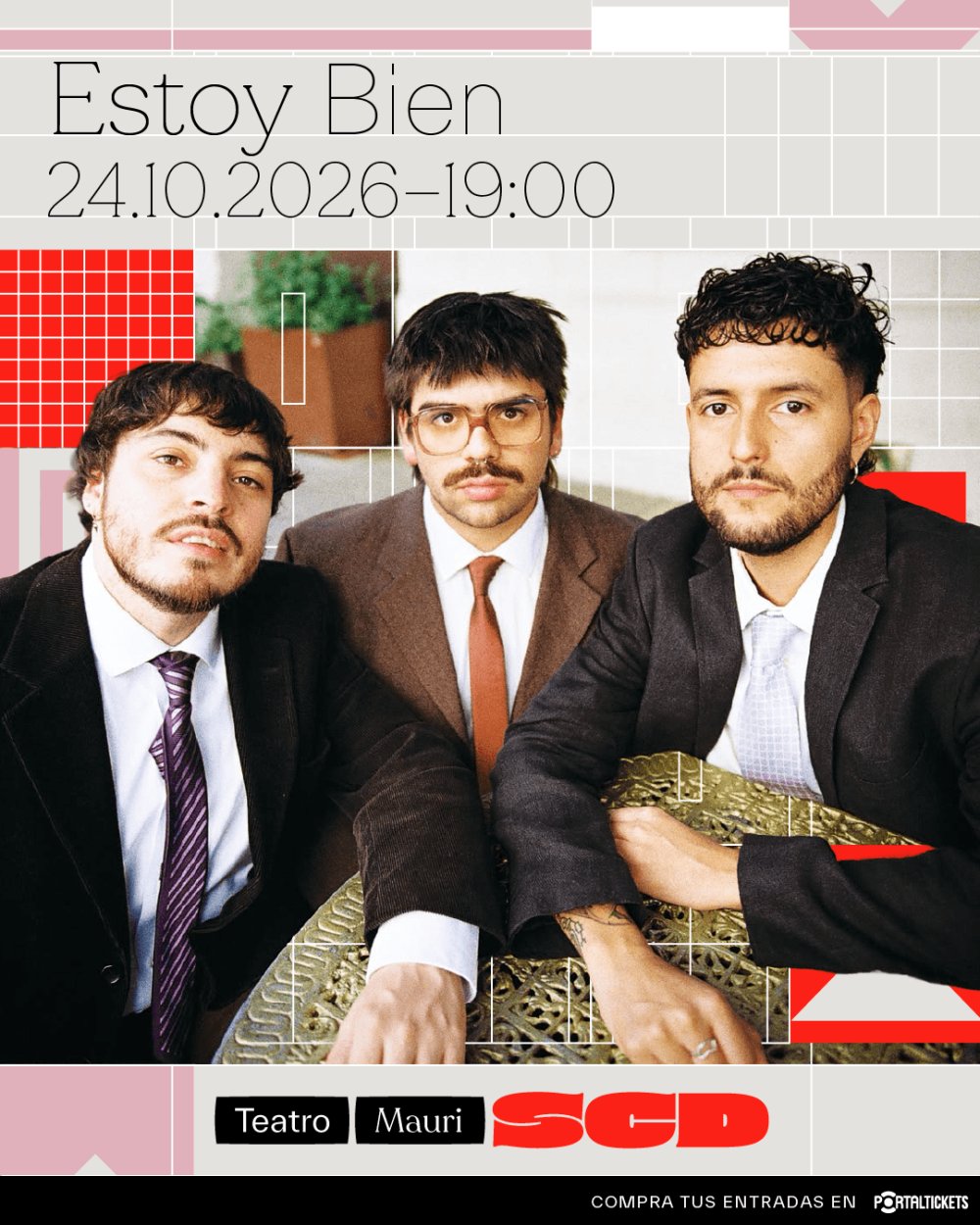 ESTOY BIEN EN TEATRO MAURI SCD VALPARAISO - GIRA NACIONAL 2026-2027, SEGUNDO LP