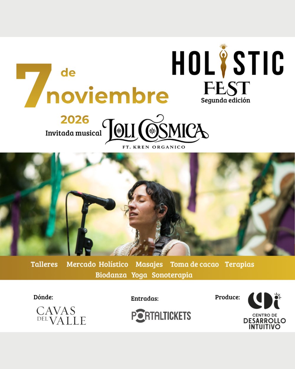 HOLISTIC FEST EN CAVAS DEL VALLE, PAIHUANO
