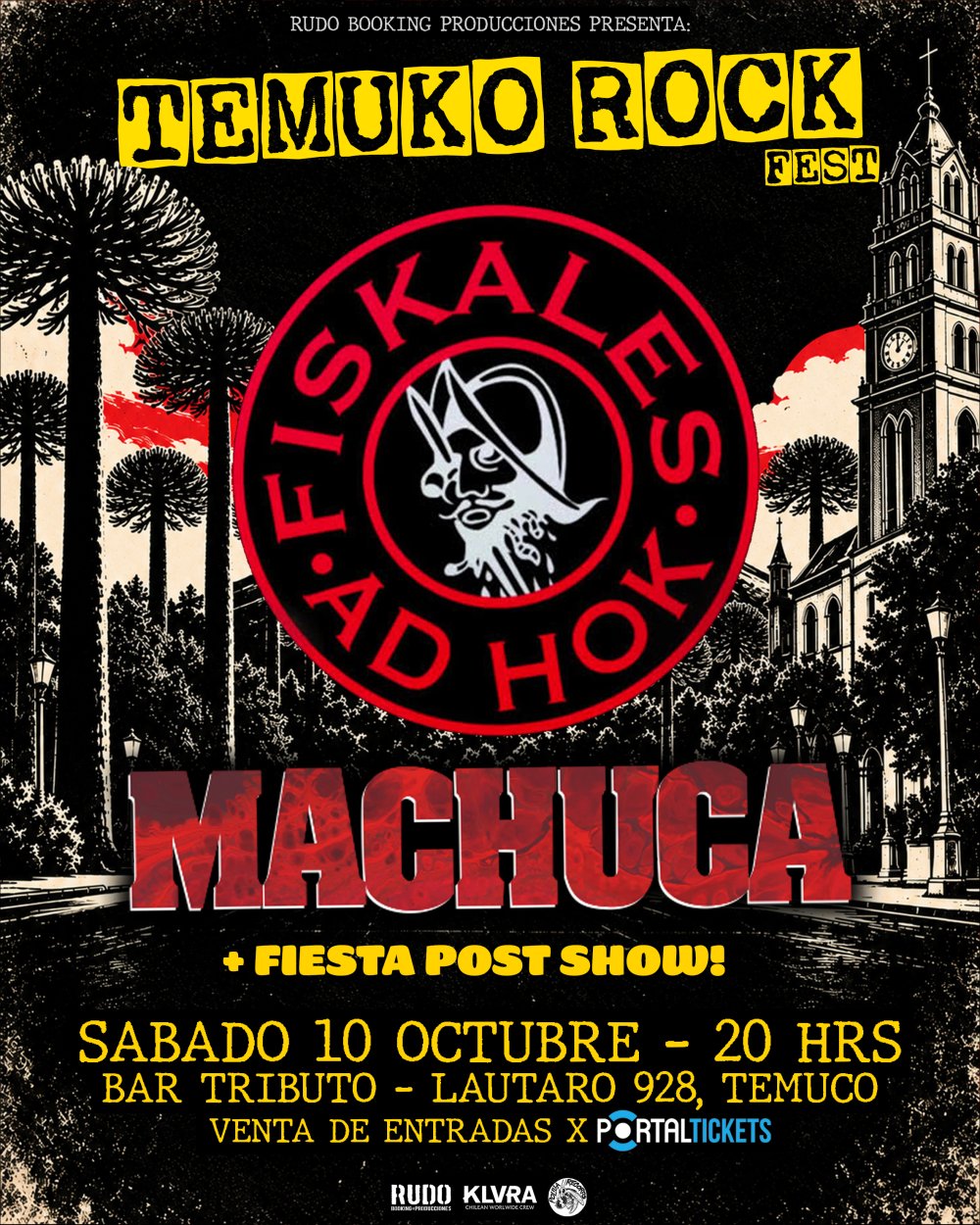 FISKALES + MACHUCA EN TEMUCO